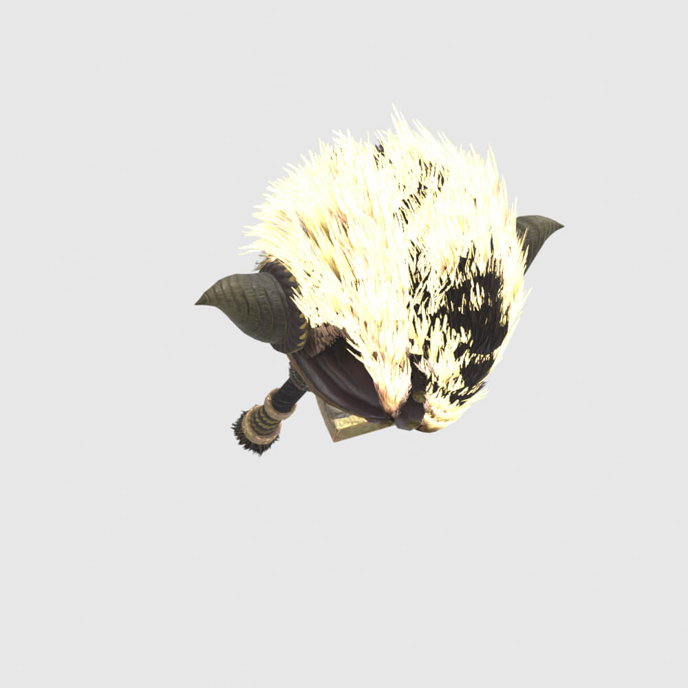Mane Malice Rajang - Monster Hunter World 3D Model