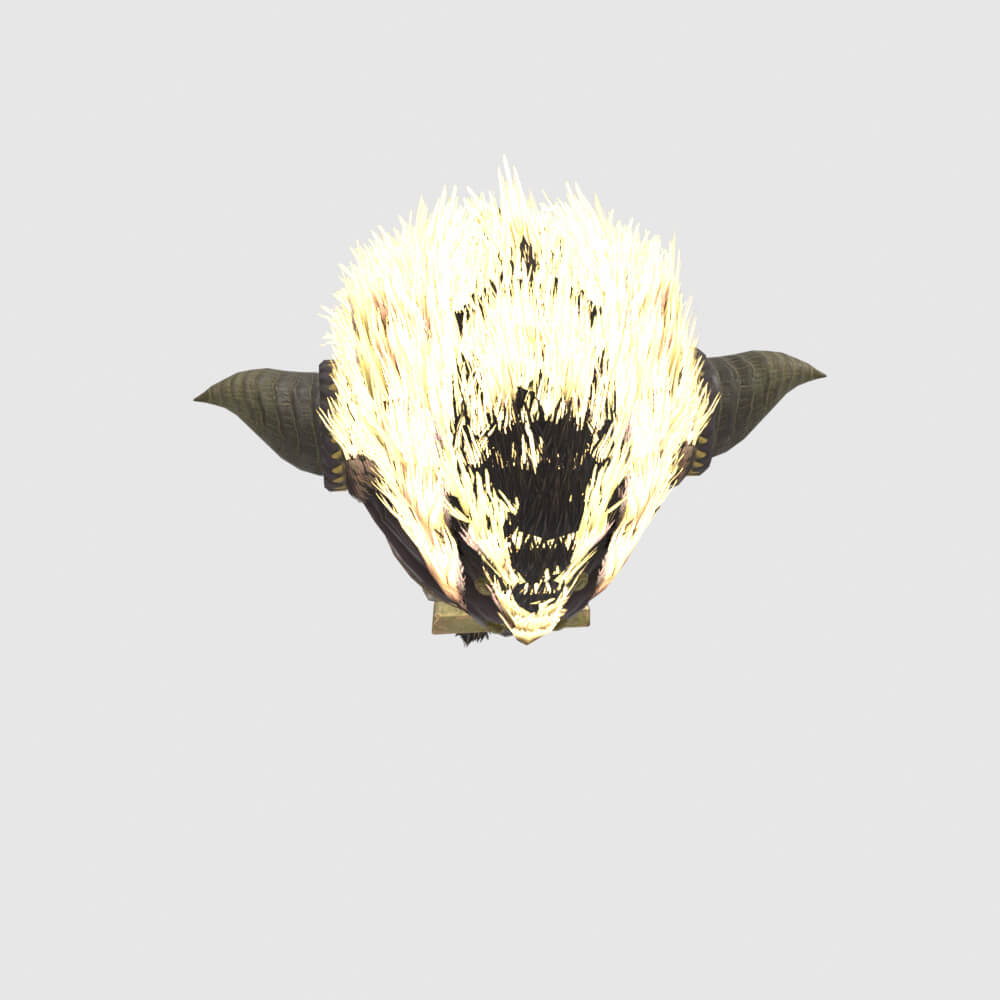 Mane Malice Rajang - Monster Hunter World 3D Model