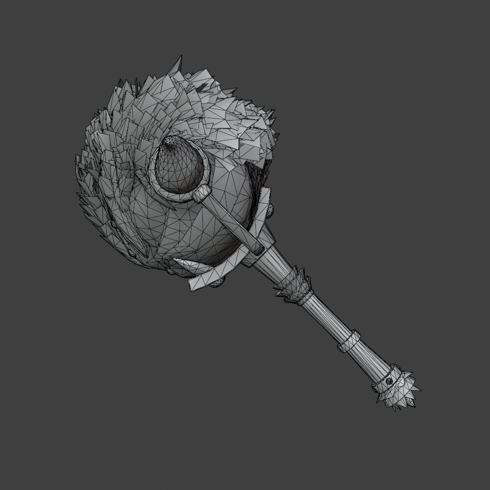 Mane Malice Rajang - Monster Hunter World 3D Model