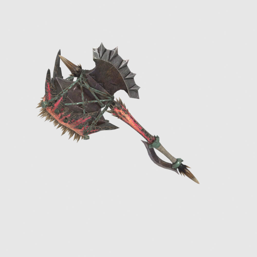 Obliterations Footfall - Monster Hunter World 3D Model