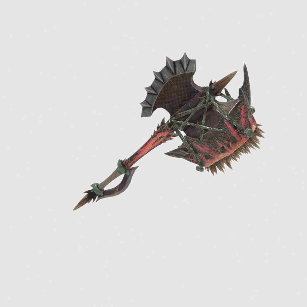 Obliterations Footfall - Monster Hunter World 3D Model