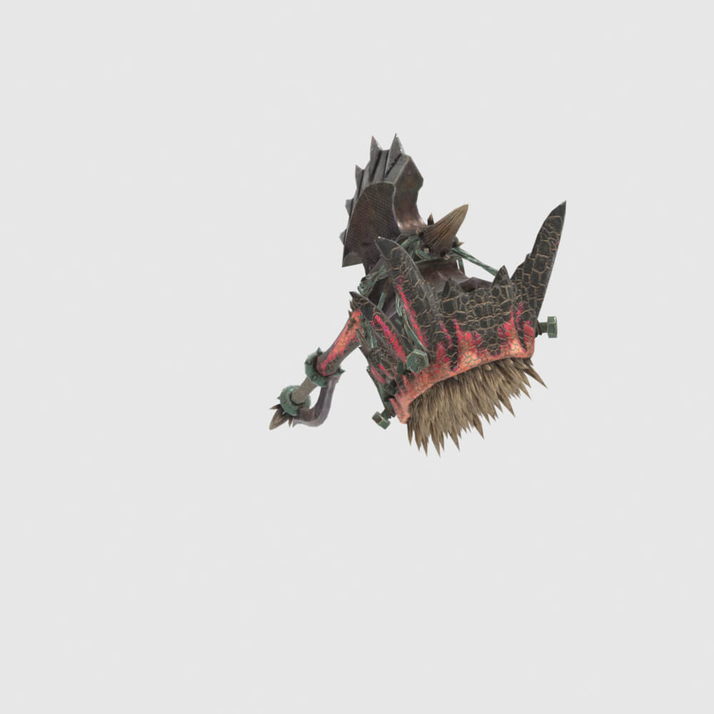 Obliterations Footfall - Monster Hunter World 3D Model
