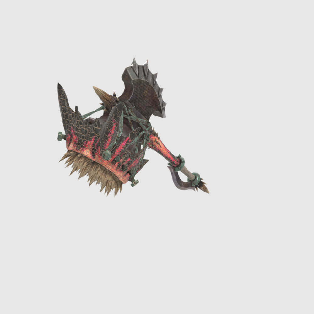Obliterations Footfall - Monster Hunter World 3D Model