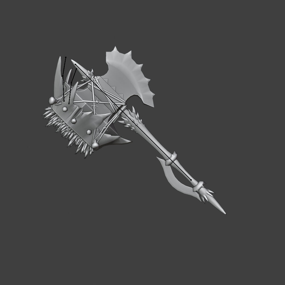 Obliterations Footfall - Monster Hunter World 3D Model