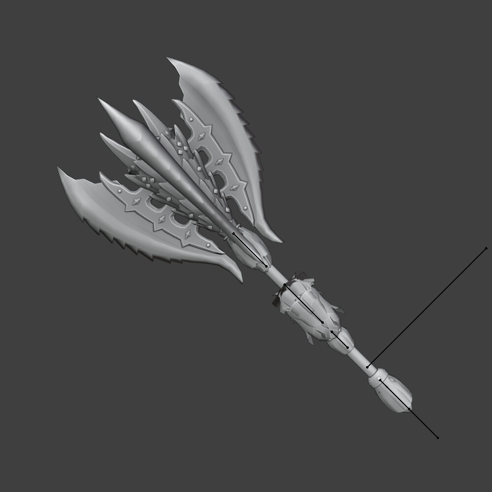 Polaris Bash - Monster Hunter World 3D Model