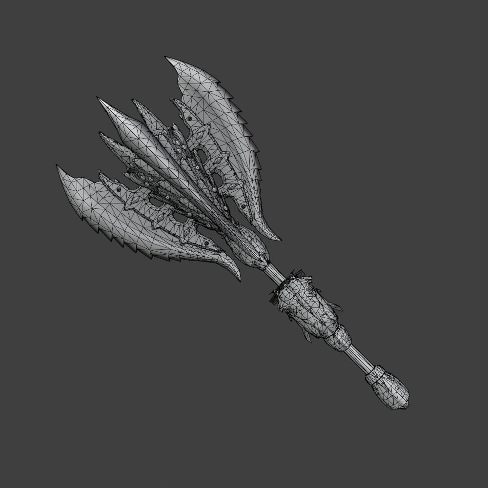 Polaris Bash - Monster Hunter World 3D Model
