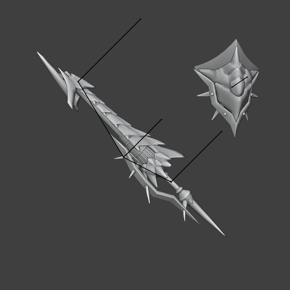 Princess Panoply - Monster Hunter World 3D Model