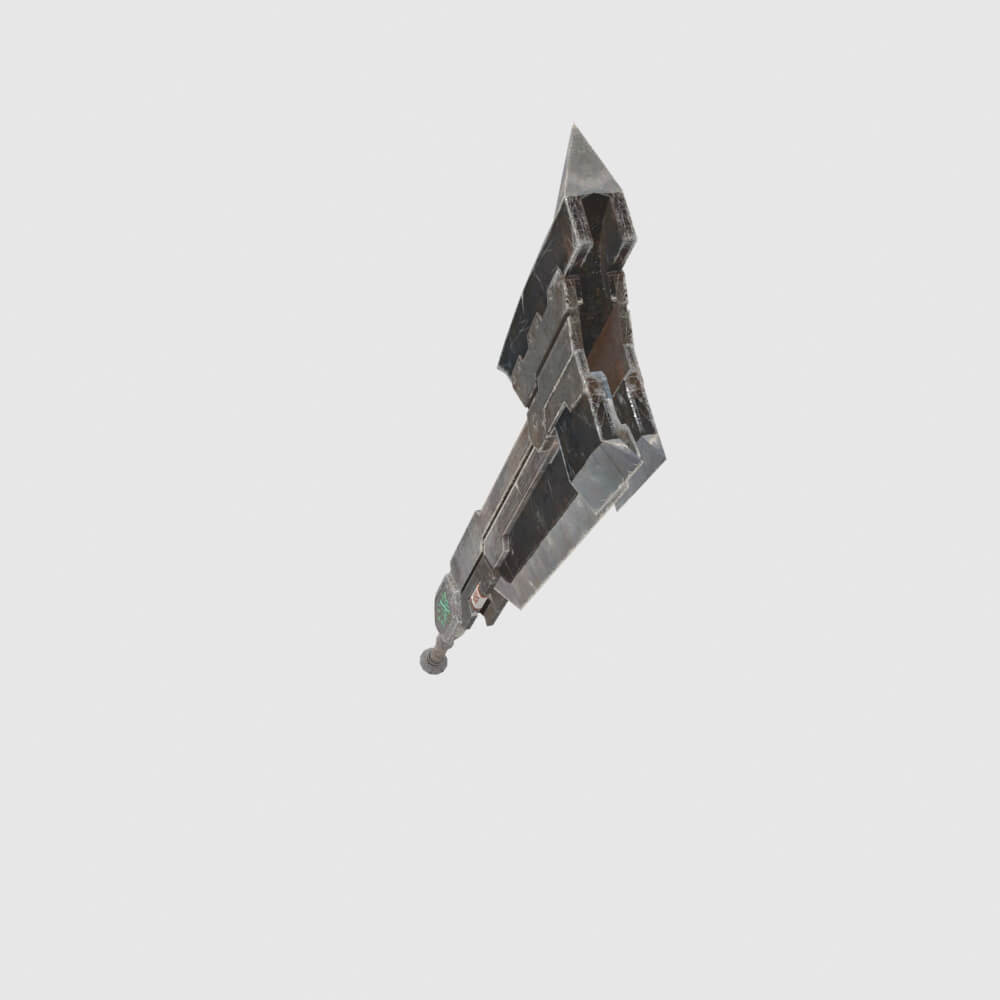 Proto Iron Axe - Monster Hunter World 3D Model