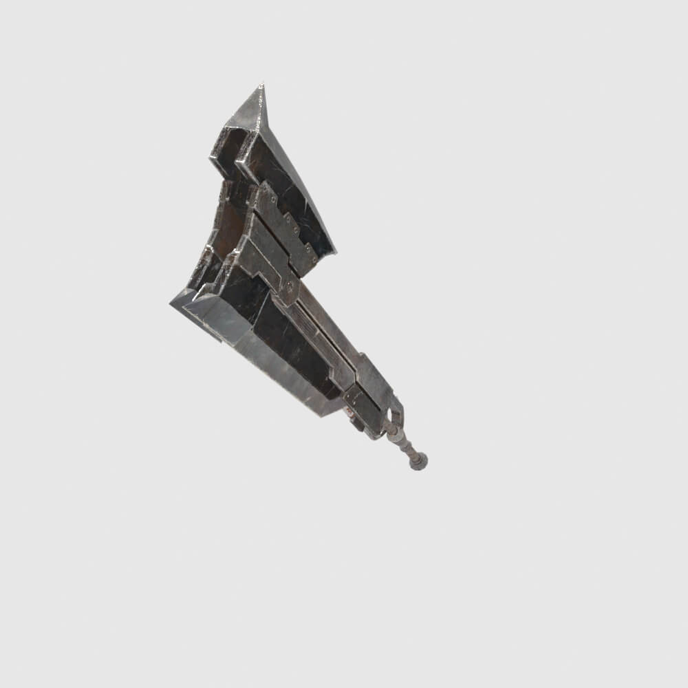 Proto Iron Axe - Monster Hunter World 3D Model