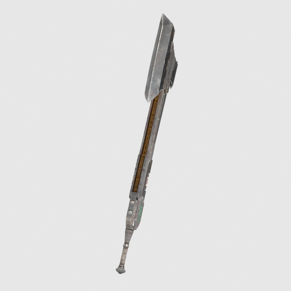 Proto Iron Axe - Monster Hunter World 3D Model
