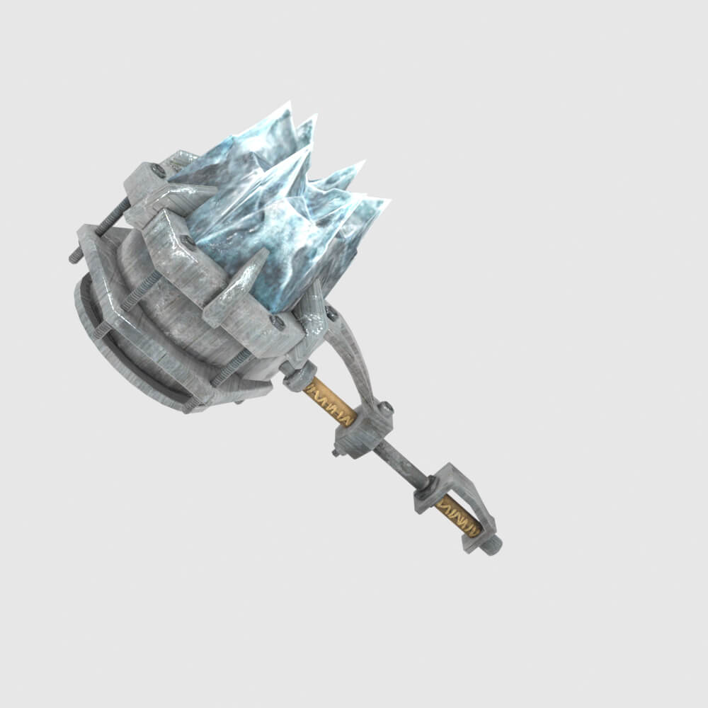 Pykrete Punisher - Monster Hunter World 3D Model