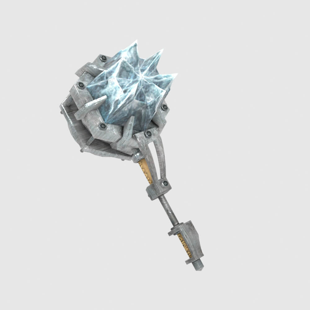Pykrete Punisher - Monster Hunter World 3D Model