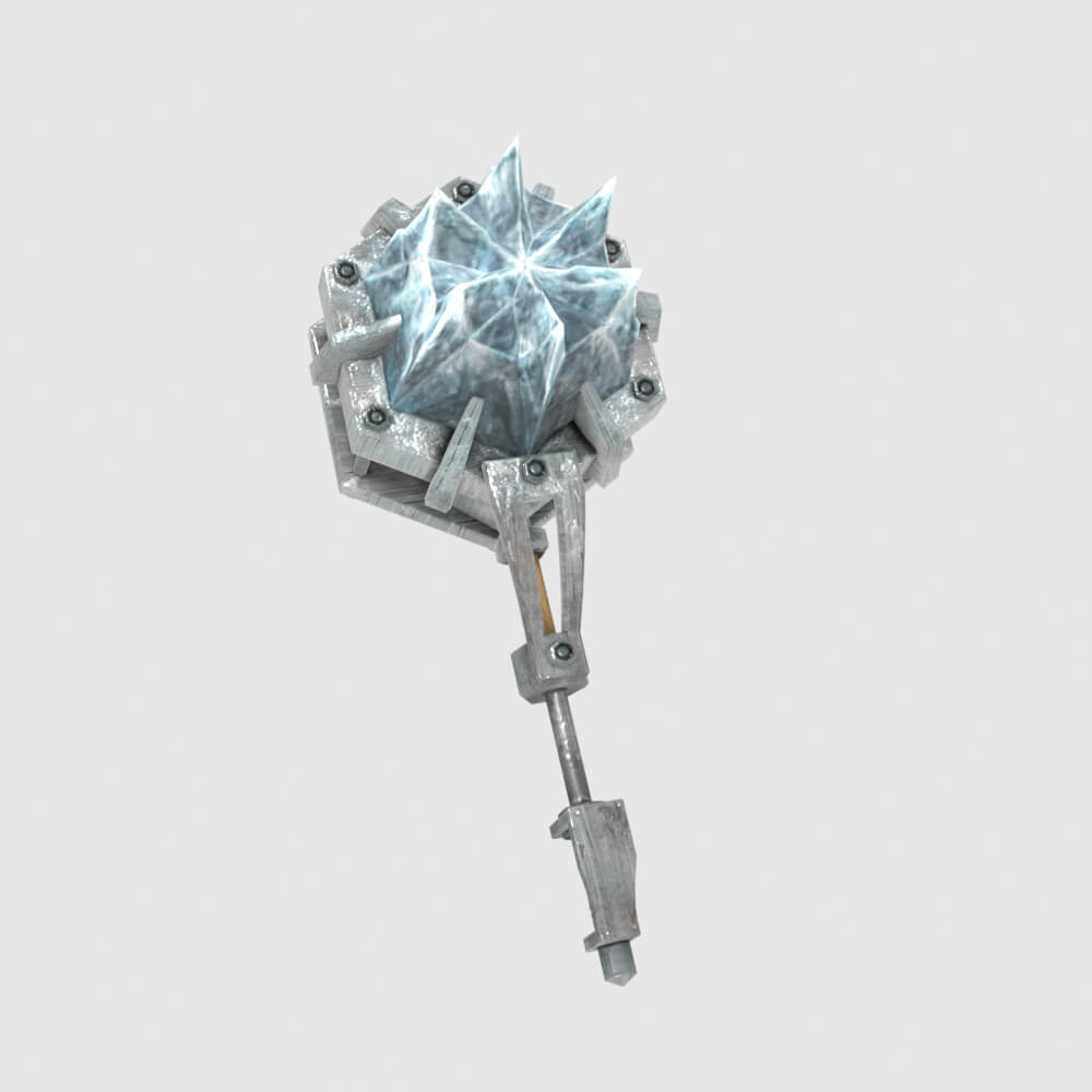 Pykrete Punisher - Monster Hunter World 3D Model
