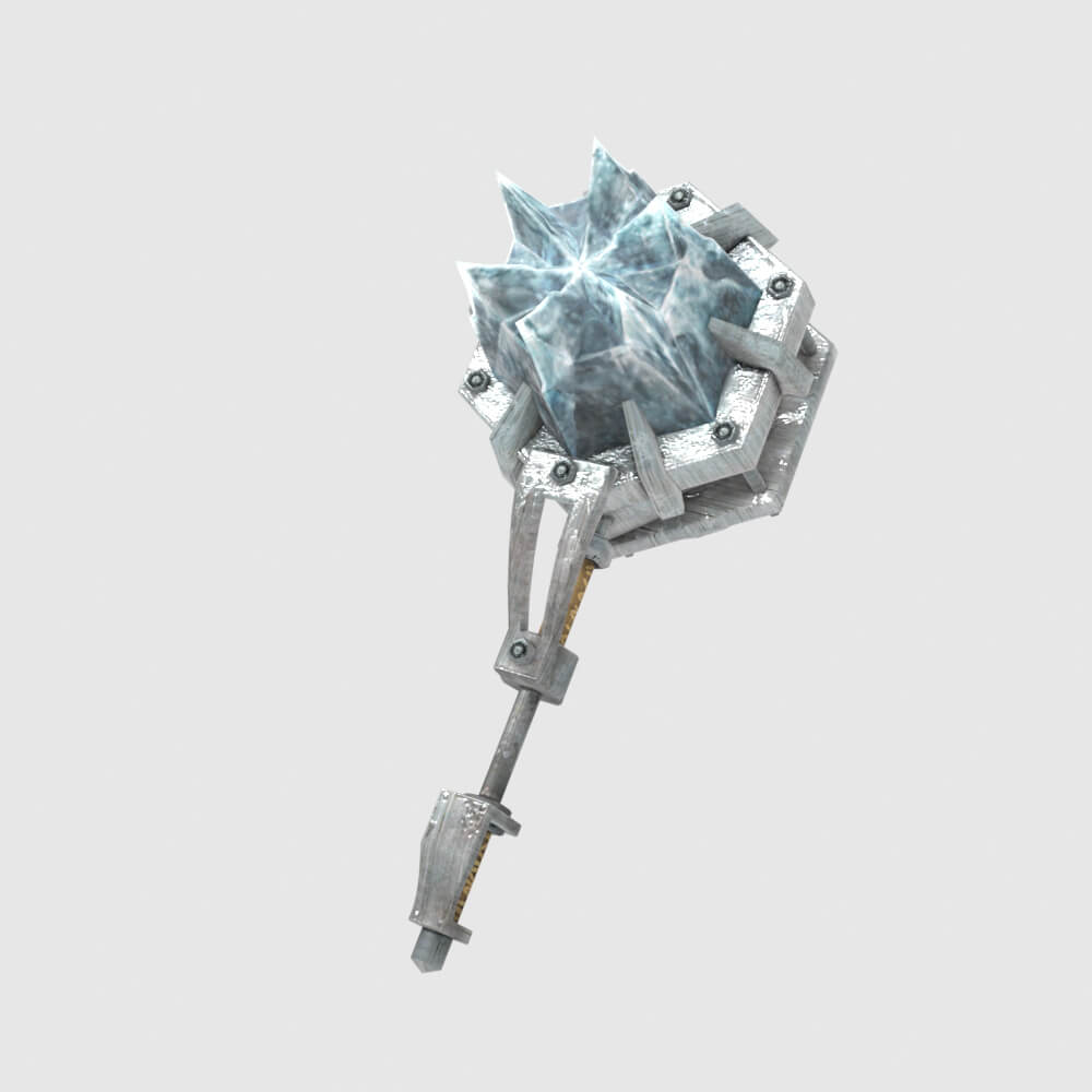 Pykrete Punisher - Monster Hunter World 3D Model
