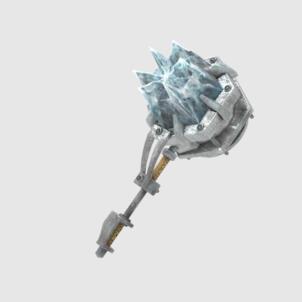 Pykrete Punisher - Monster Hunter World 3D Model