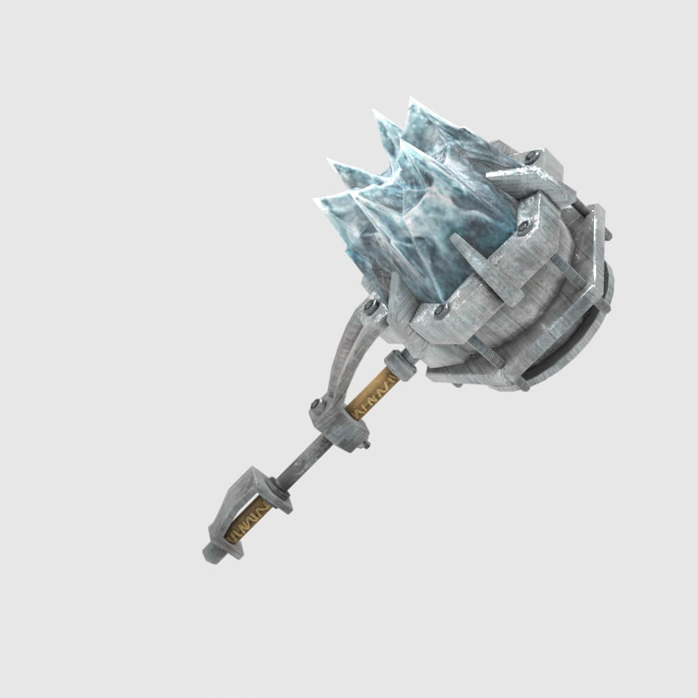 Pykrete Punisher - Monster Hunter World 3D Model
