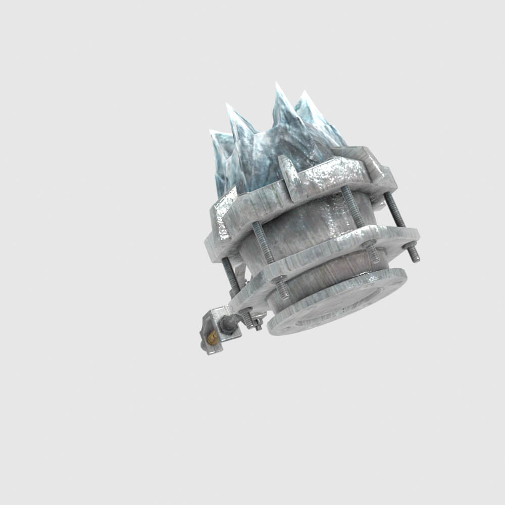 Pykrete Punisher - Monster Hunter World 3D Model