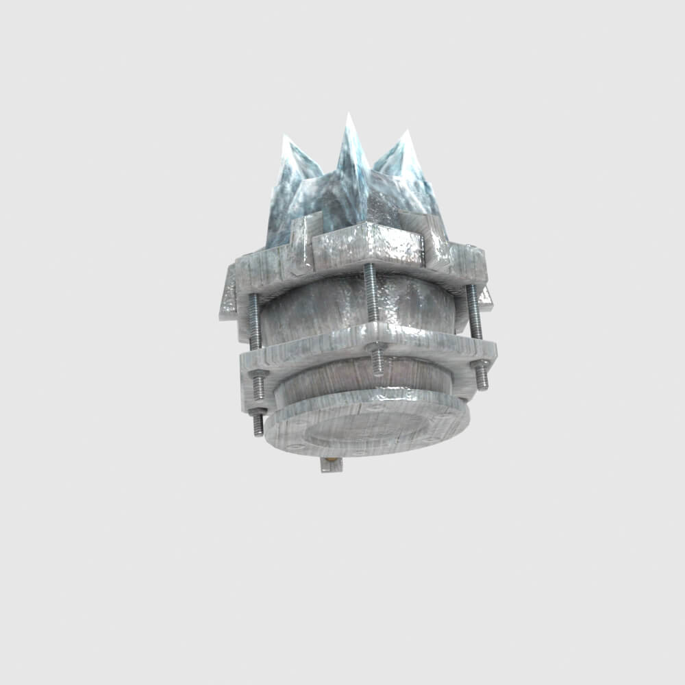 Pykrete Punisher - Monster Hunter World 3D Model
