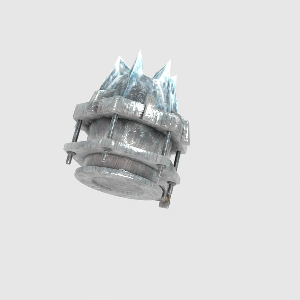 Pykrete Punisher - Monster Hunter World 3D Model