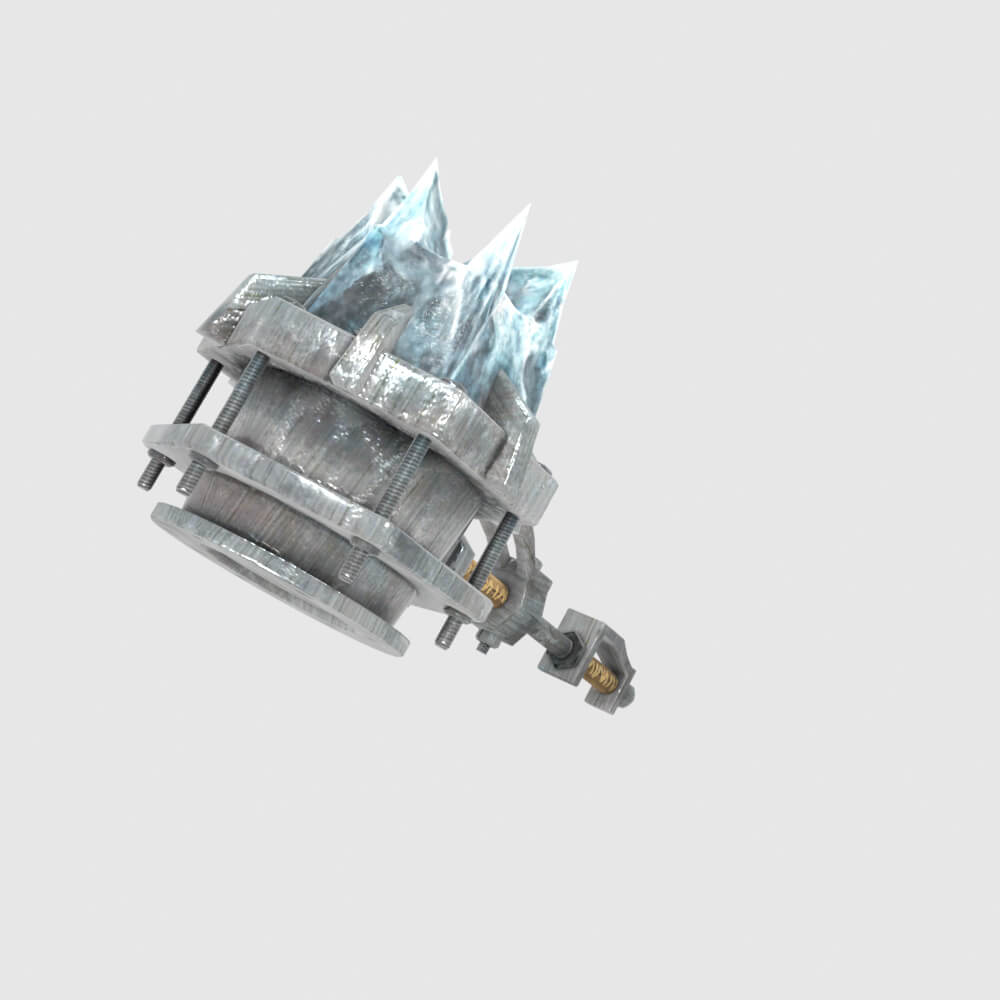 Pykrete Punisher - Monster Hunter World 3D Model