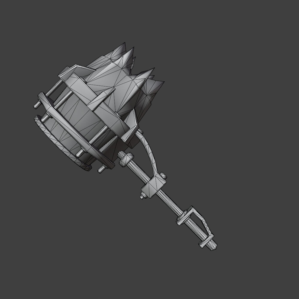 Pykrete Punisher - Monster Hunter World 3D Model