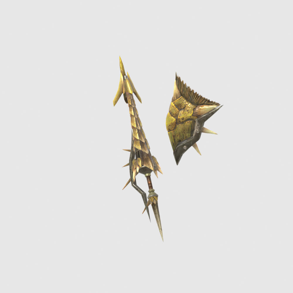 Queen&rsquos Panoply - Monster Hunter World 3D Model