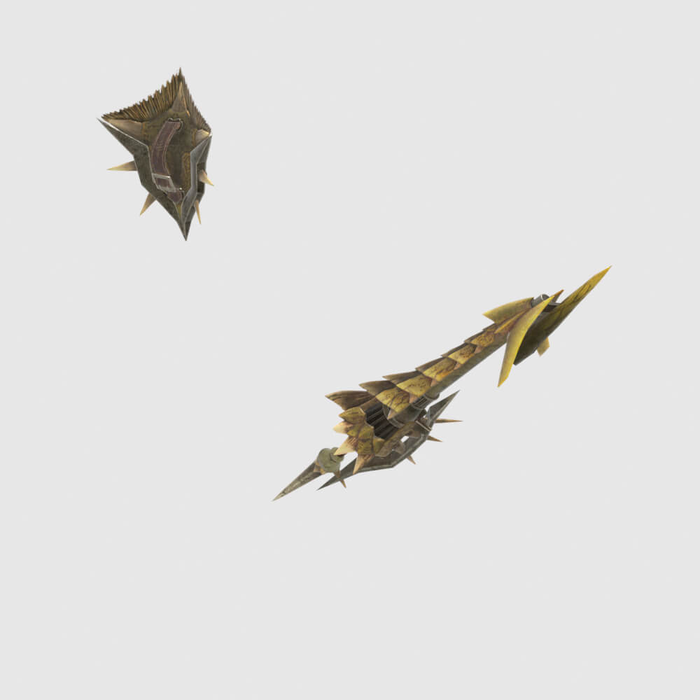 Queen&rsquos Panoply - Monster Hunter World 3D Model