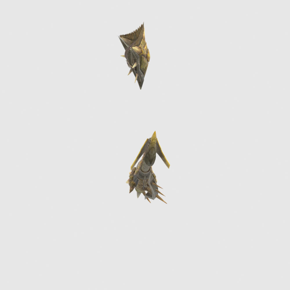 Queen&rsquos Panoply - Monster Hunter World 3D Model