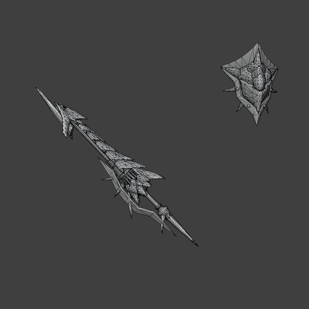Queen&rsquos Panoply - Monster Hunter World 3D Model