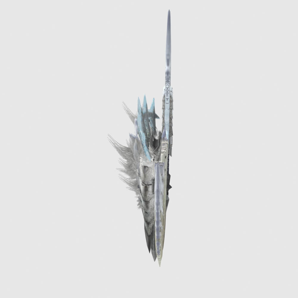 Raging Wolf Fang - Monster Hunter World 3D Model
