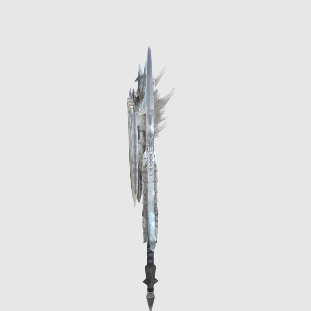 Raging Wolf Fang - Monster Hunter World 3D Model