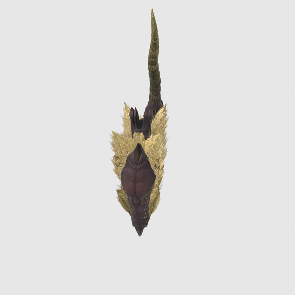 Rajang Beastblade Ikazuchi - Monster Hunter World 3D Model