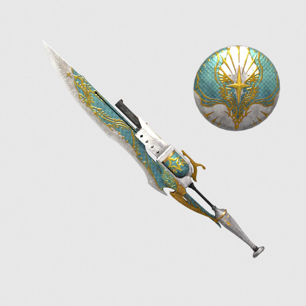 Royal Guard Striker - Monster Hunter World 3D Model