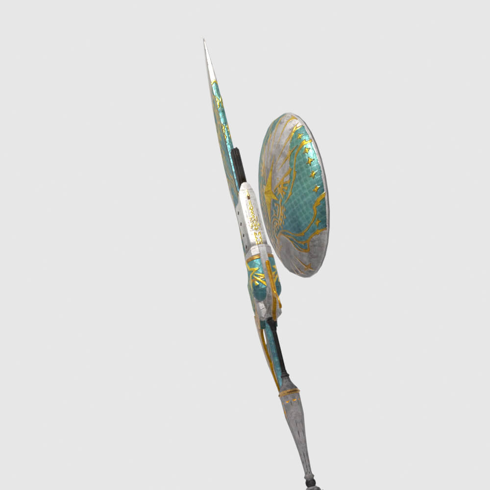 Royal Guard Striker - Monster Hunter World 3D Model