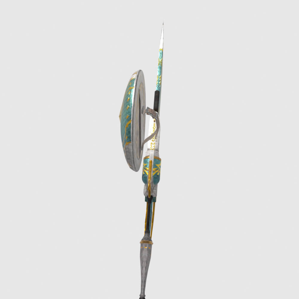 Royal Guard Striker - Monster Hunter World 3D Model