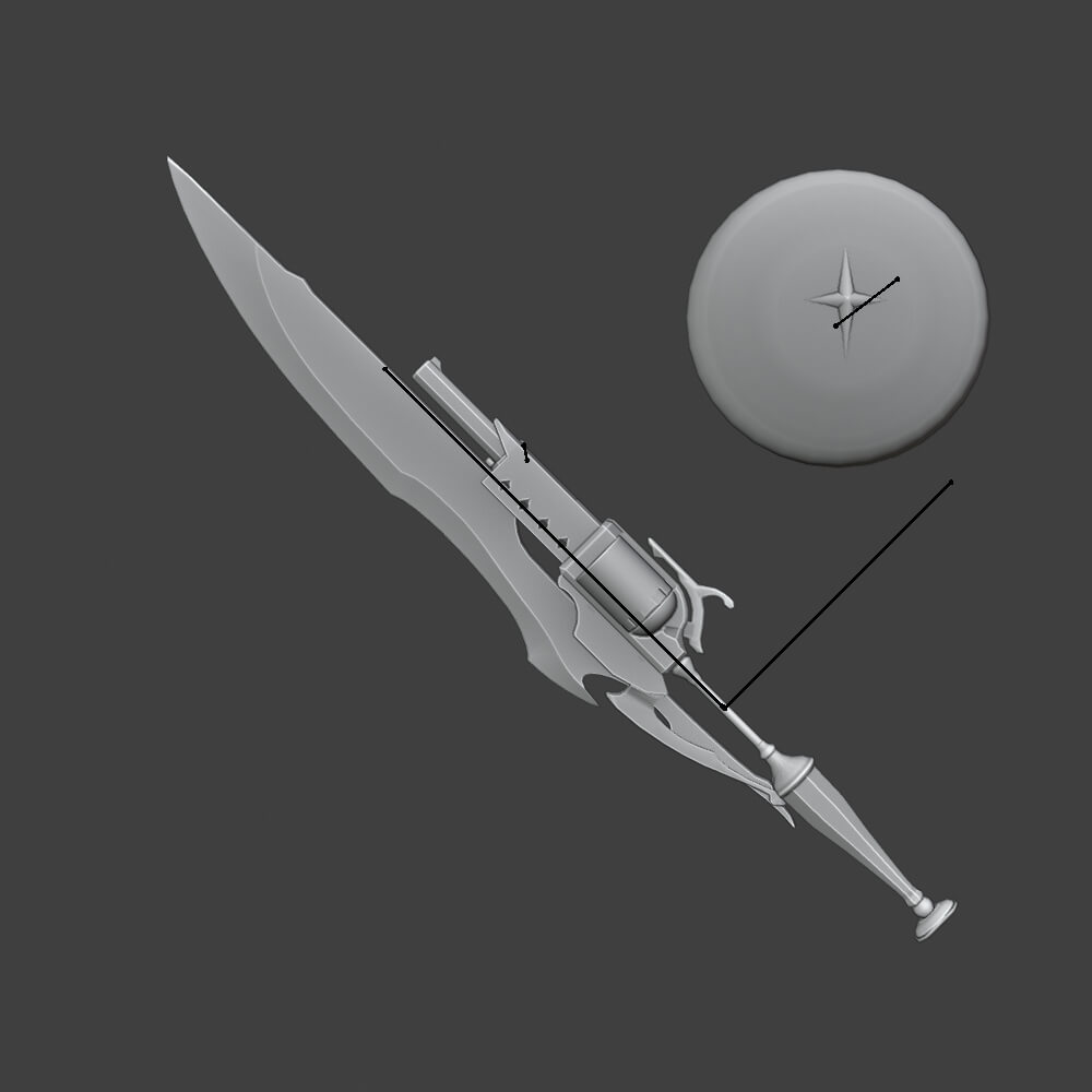 Royal Guard Striker - Monster Hunter World 3D Model