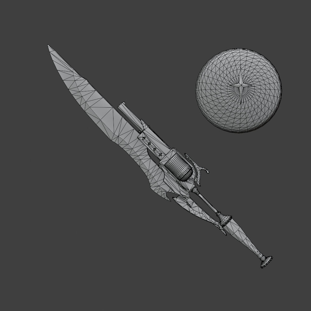 Royal Guard Striker - Monster Hunter World 3D Model