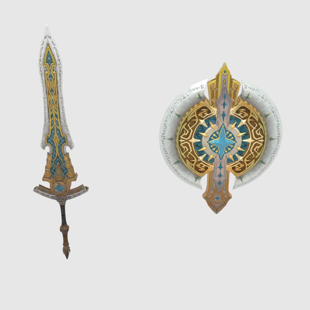 Royal Star Shield - Monster Hunter World 3D Model