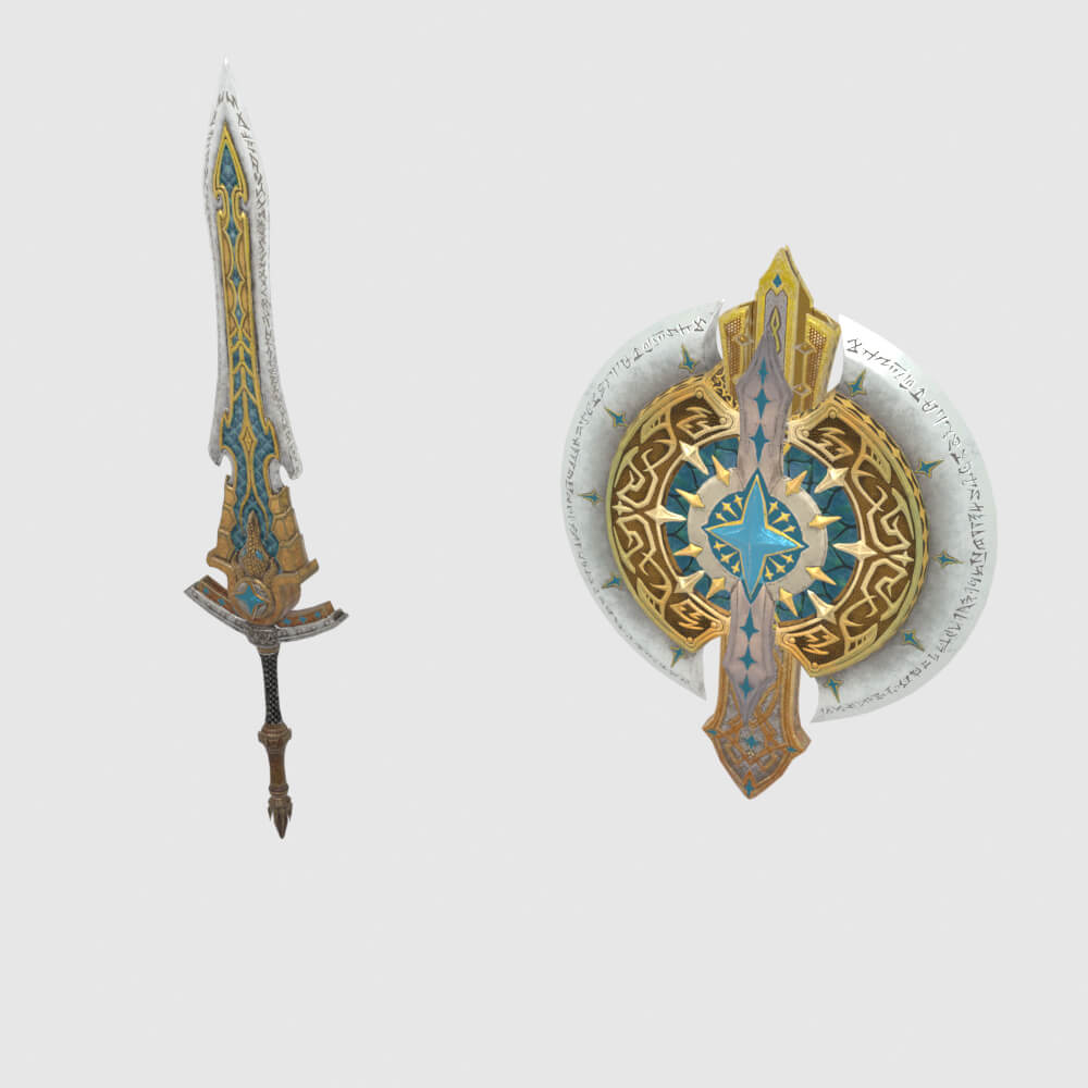 Royal Star Shield - Monster Hunter World 3D Model