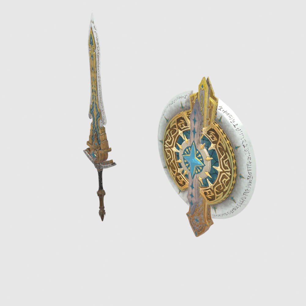 Royal Star Shield - Monster Hunter World 3D Model