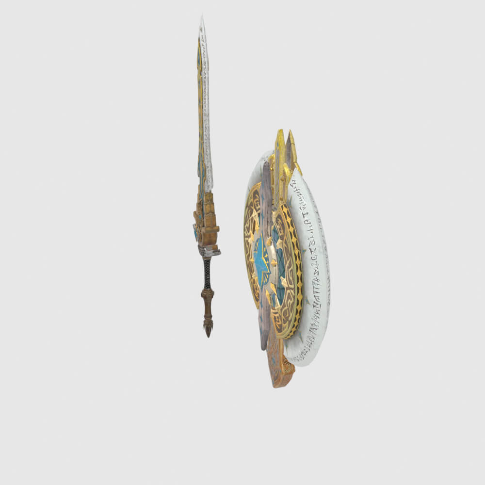 Royal Star Shield - Monster Hunter World 3D Model