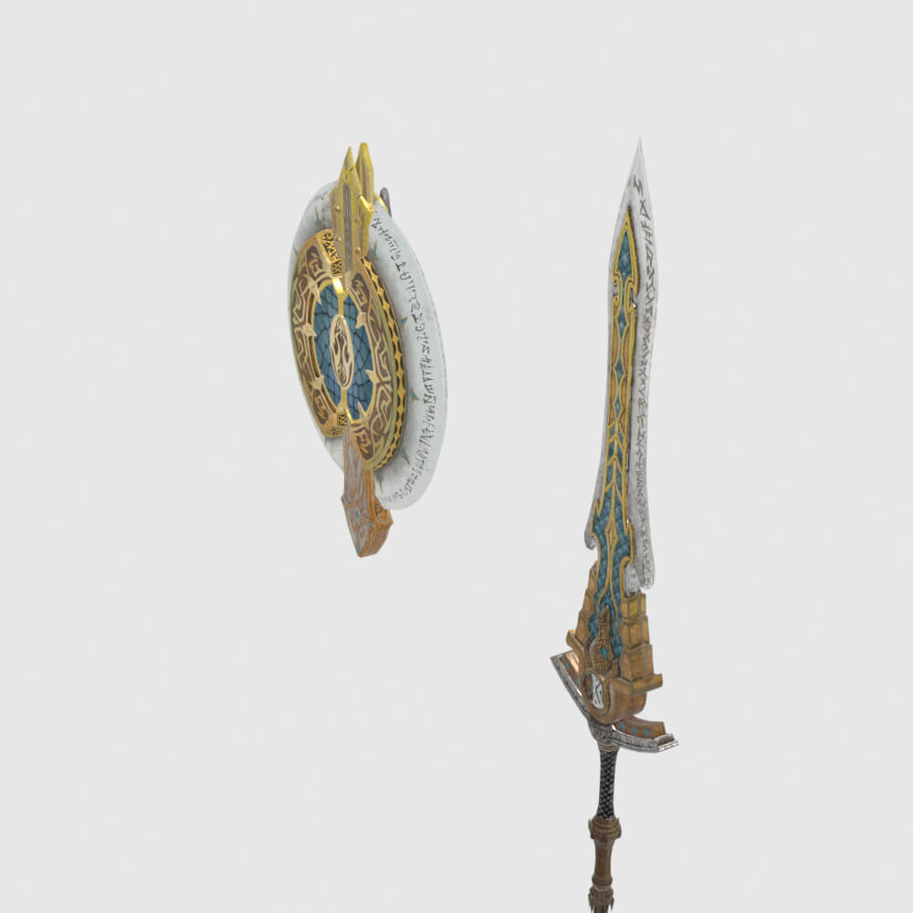 Royal Star Shield - Monster Hunter World 3D Model