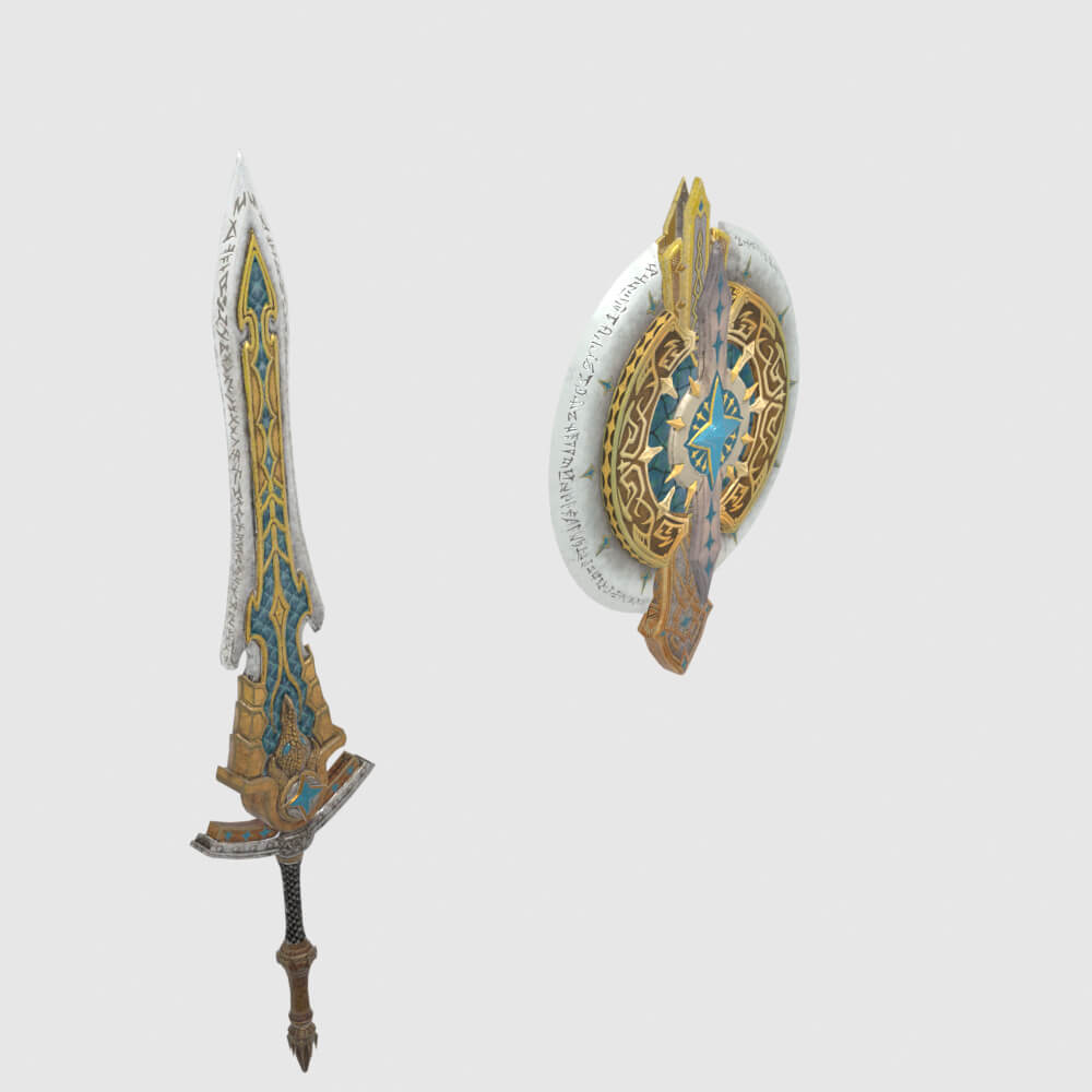 Royal Star Shield - Monster Hunter World 3D Model