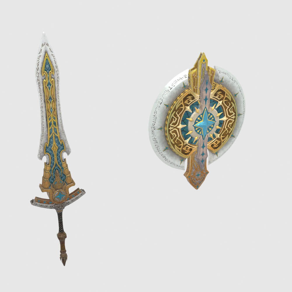 Royal Star Shield - Monster Hunter World 3D Model