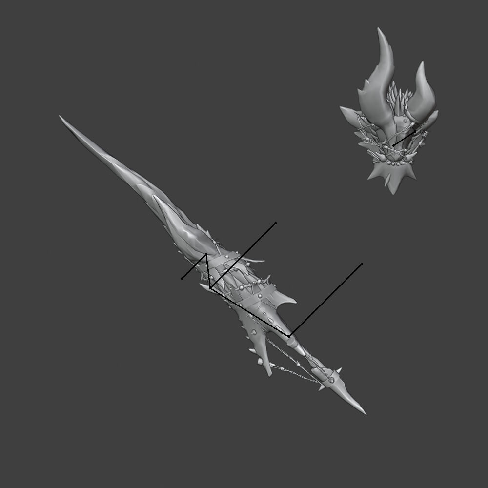 Ruinous Eradication - Monster Hunter World 3D Model