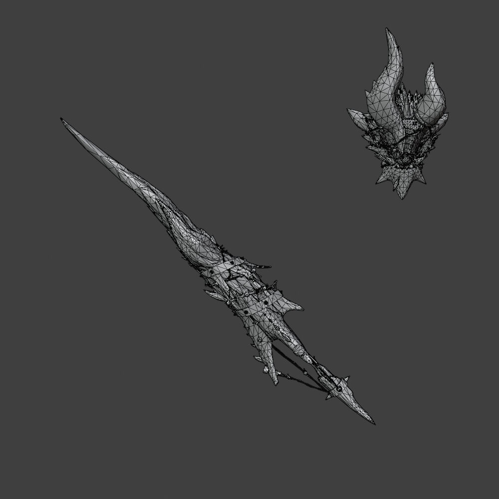 Ruinous Eradication - Monster Hunter World 3D Model