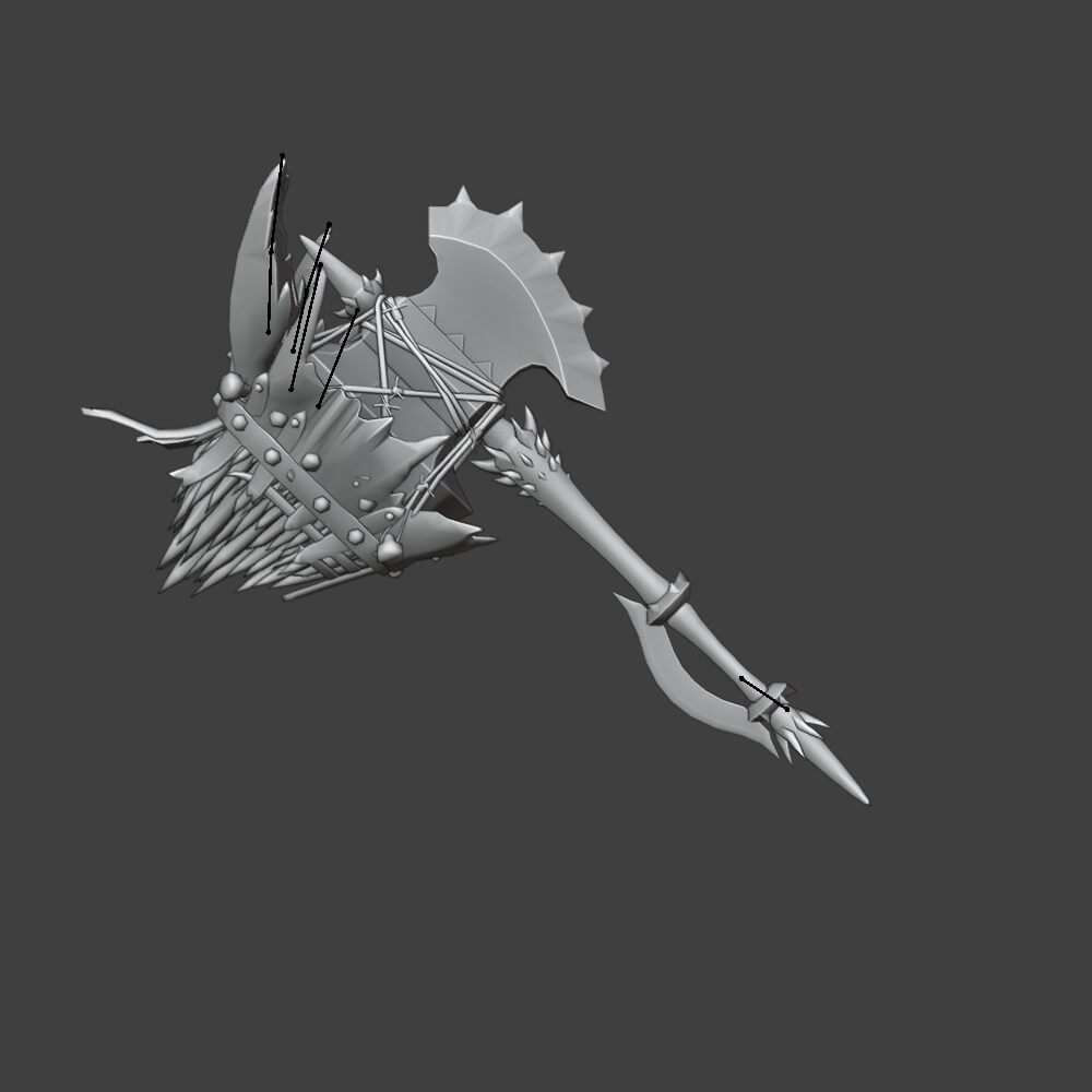Ruinous Obliteration - Monster Hunter World 3D Model