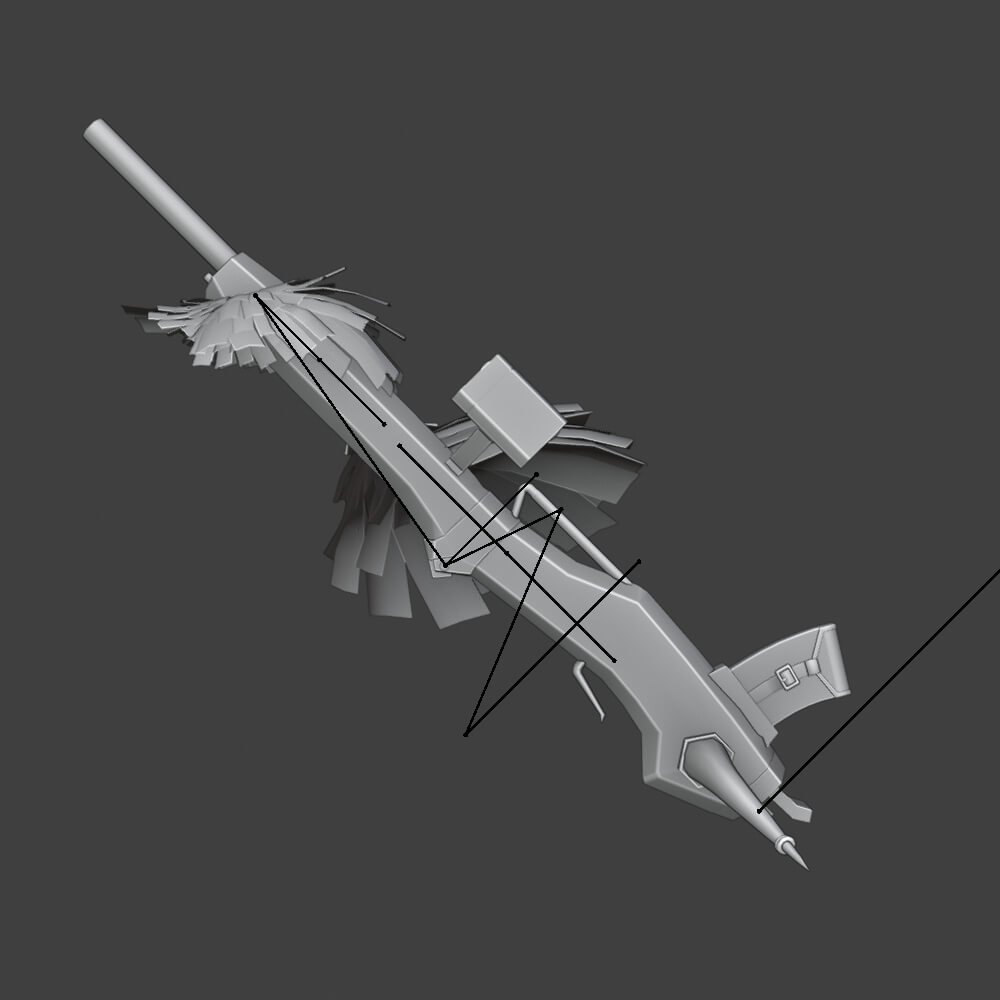 Shining Quiver - Monster Hunter World 3D Model