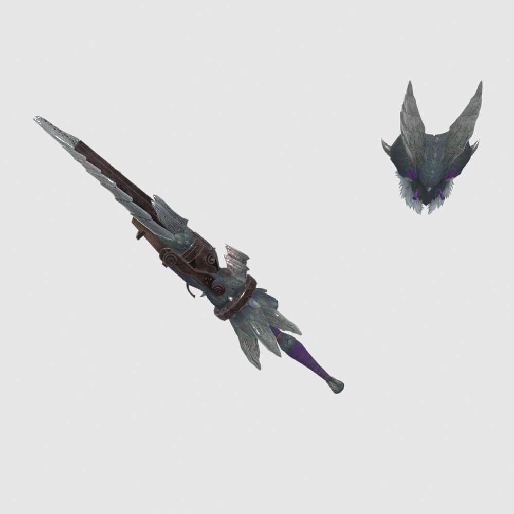 Stygian Avaritia - Monster Hunter World 3D Model