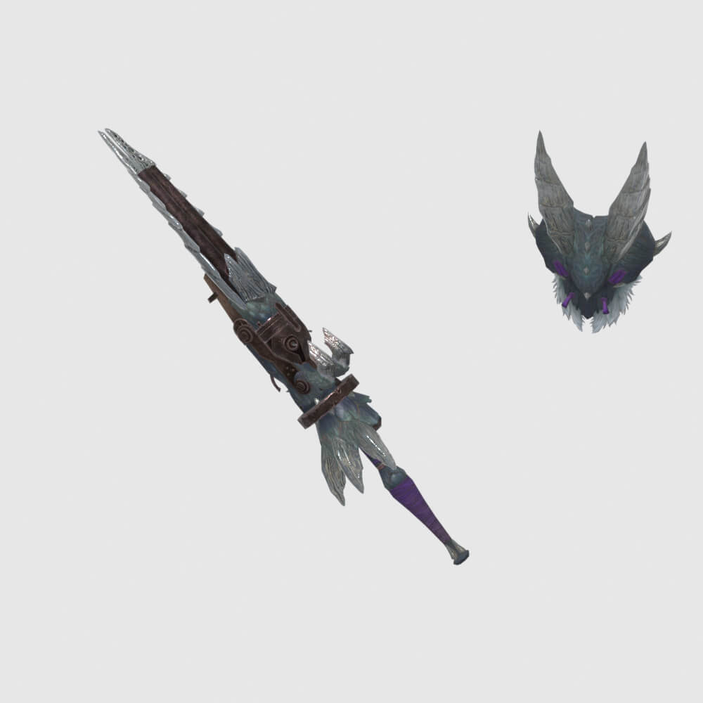 Stygian Avaritia - Monster Hunter World 3D Model